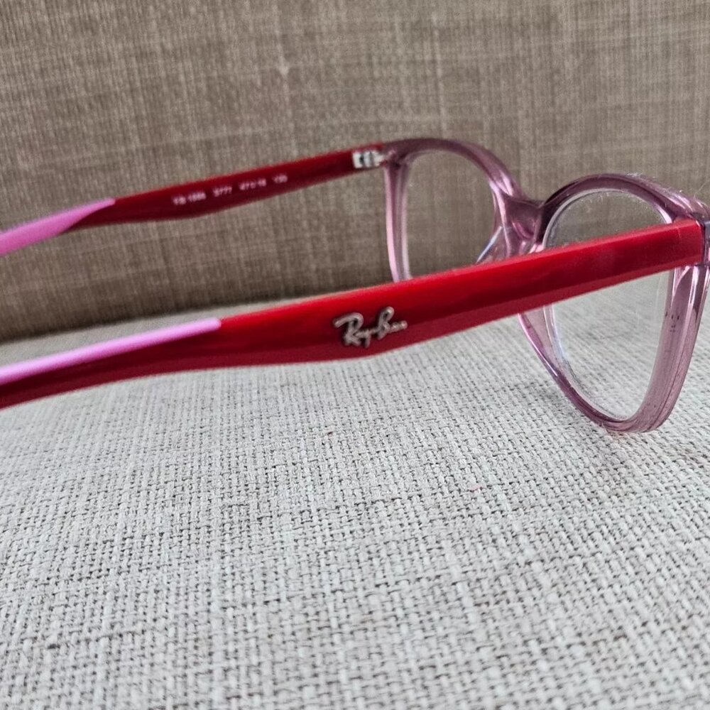 Ray-Ban Youth Glasses Frame RB1586 3777 Red/Pink Eyeglasses 47[]16 130 - Picture 8 of 12